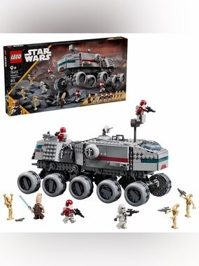LEGO Star Wars Republic Juggernaut Set 75413 – 813PCS w/ Minifigures